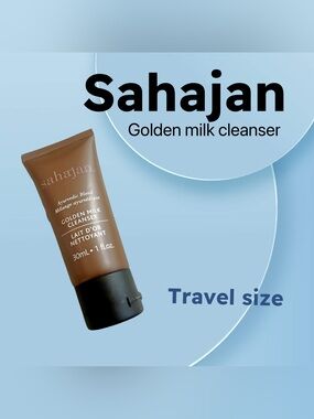 🇨🇦🆕NWOB SAHAJAN |TRAVEL| Soothing & Hydrating Golden Milk Cleanser**